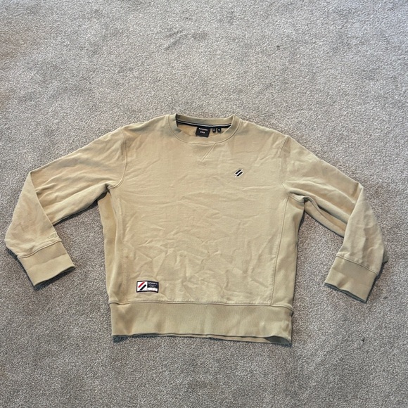 Superdry Other - Superdry Men's Tan Crewneck Sweater